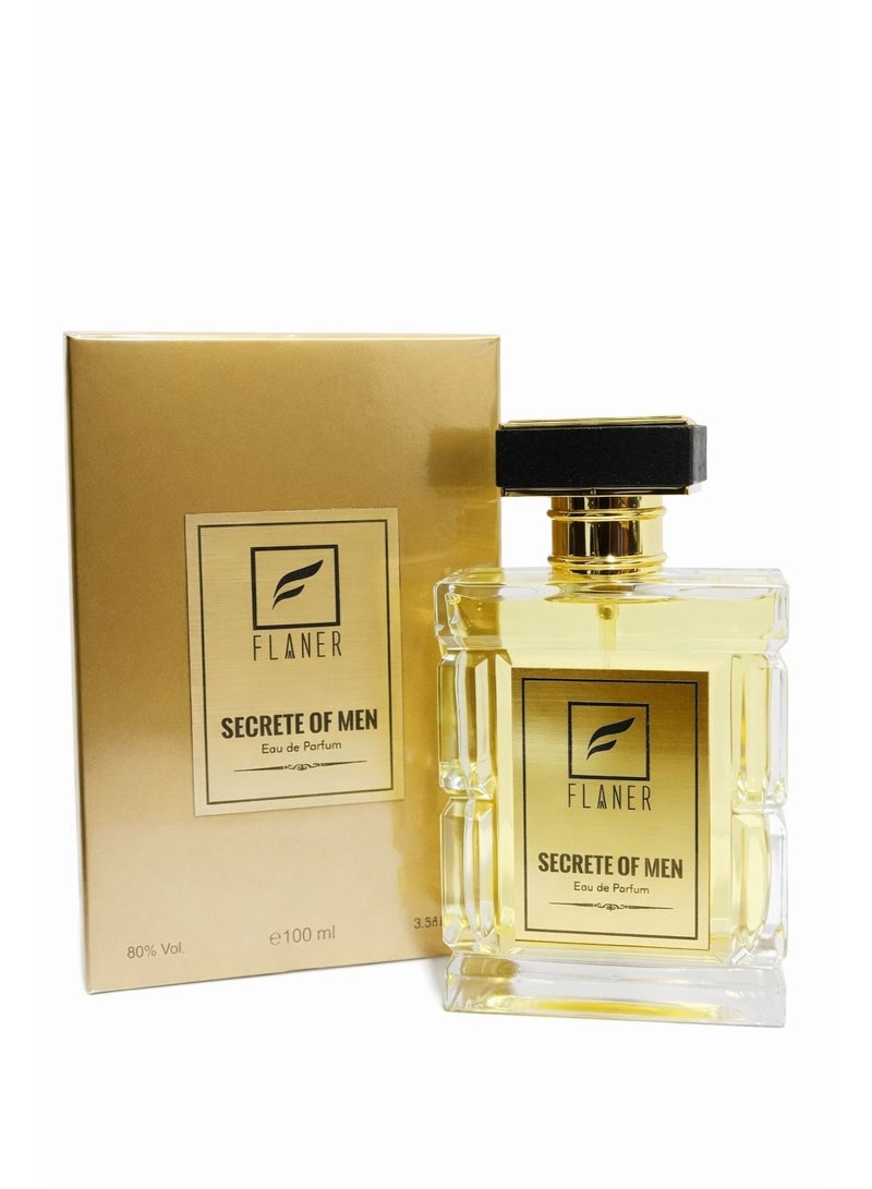 FLANER SECRETE OF MEN EDP 100ML - Image 1